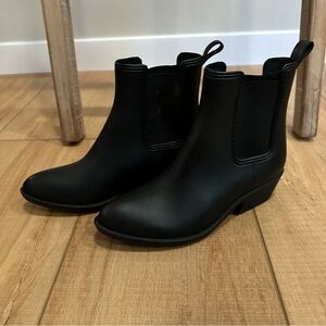 Jeffrey Campbell Black Chelsea Boots